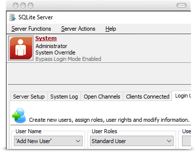 sqlite server